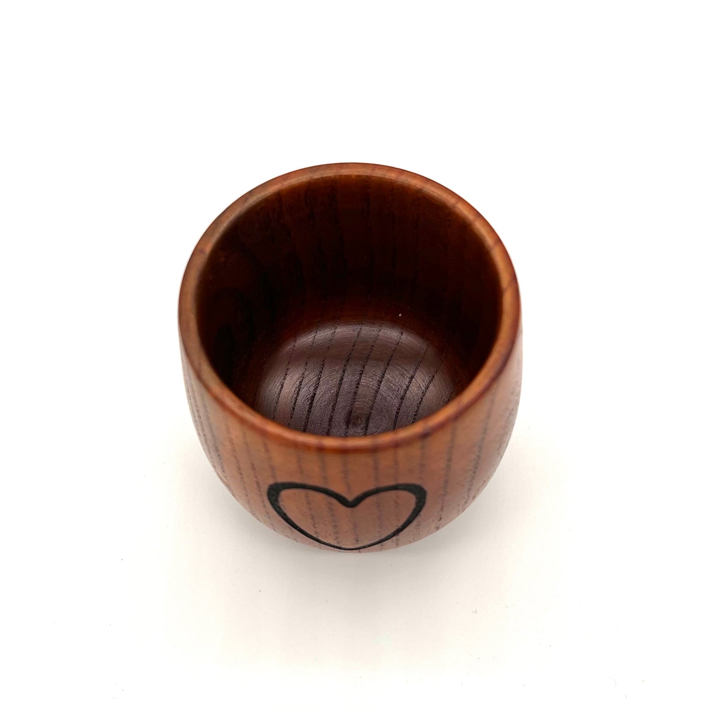 Kinderholzbecher Herz