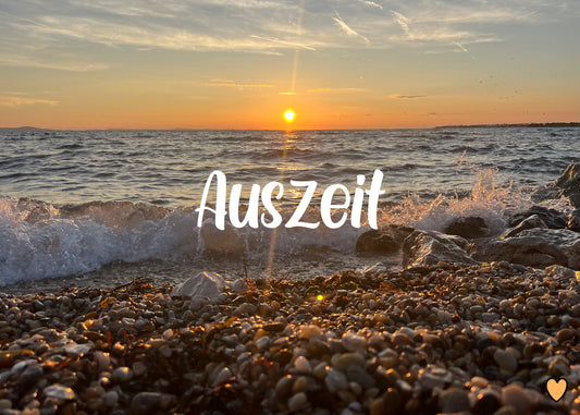 Postkarte Auszeit